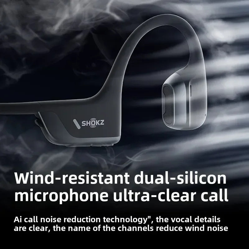 Original SHOKZ OpenRun Pro 2 S820 Bluetooth Earphones IP55 Waterproof Bone Conduction Music Sports Wireless Earbuds