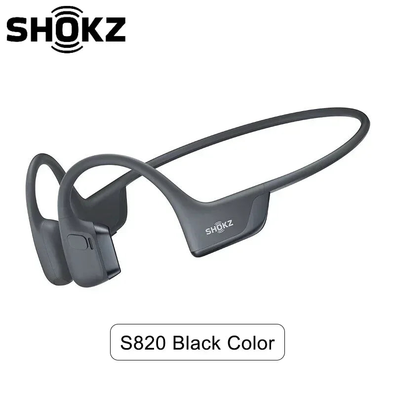 Original SHOKZ OpenRun Pro 2 S820 Bluetooth Earphones IP55 Waterproof Bone Conduction Music Sports Wireless Earbuds
