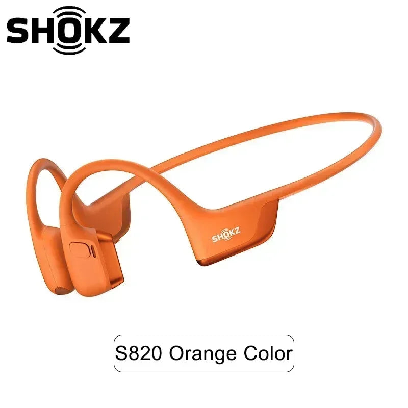 Original SHOKZ OpenRun Pro 2 S820 Bluetooth Earphones IP55 Waterproof Bone Conduction Music Sports Wireless Earbuds